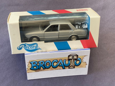 Peugeot 505 STI SRD Turbo Grey Record Solido 1/43 Decals RECORD