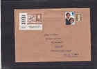 GB Robert Burns 1759-2009 cinderella label used on cover