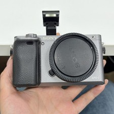 Sony Alpha A6000 24.3MP Mirrorless Digital Camera Body Only Silver - 90 NEW