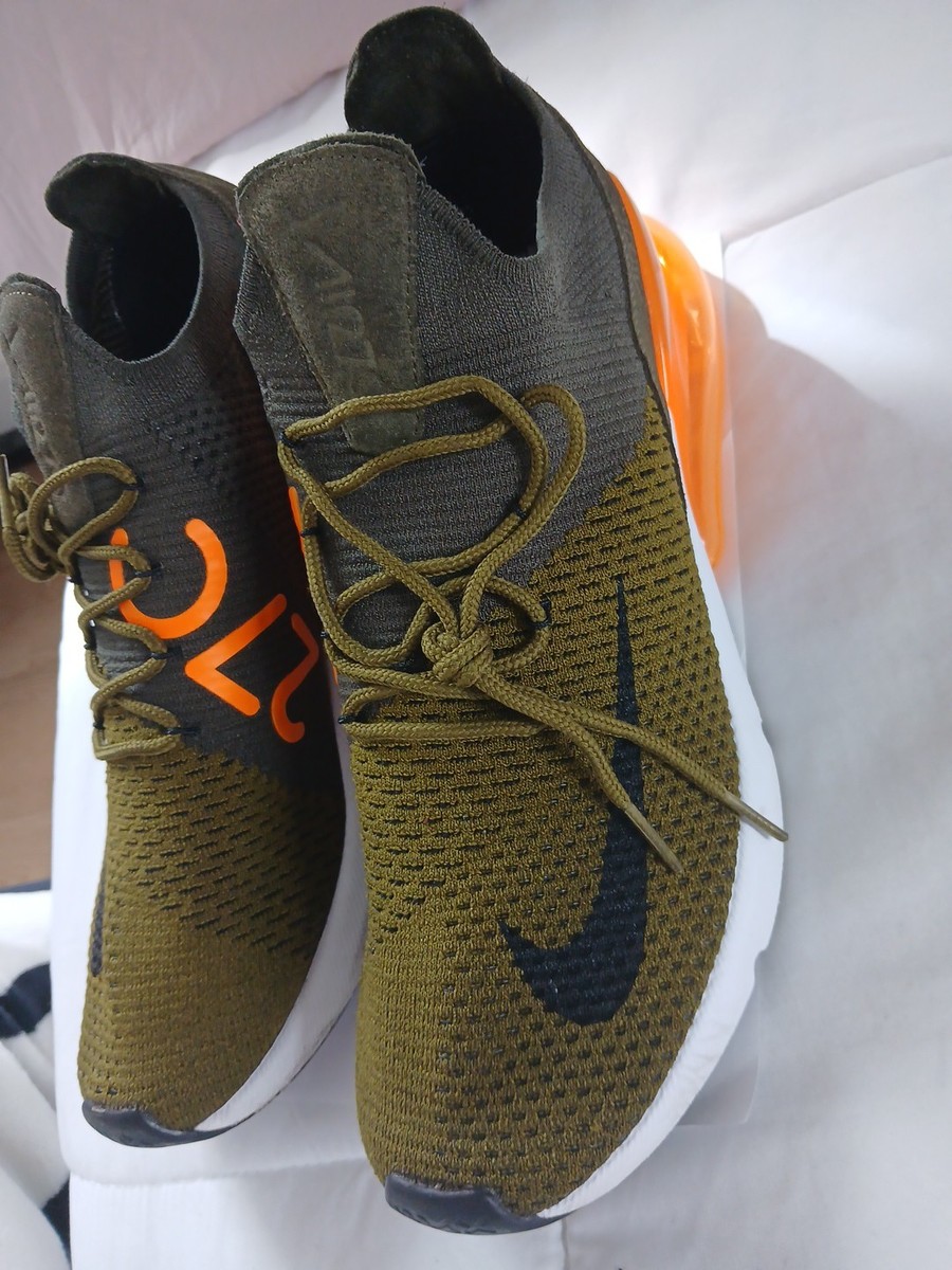 Size Nike Air Max 270 Flyknit Olive Flak for sale online