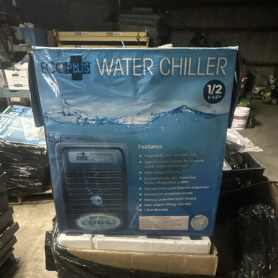 #ad #ad EcoPlus 1 2 HP Inline Water Chiller Model 728702 $200.00