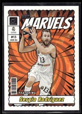 2023-24 Donruss EuroLeague #17 Sergio Rodriguez Net Marvels
