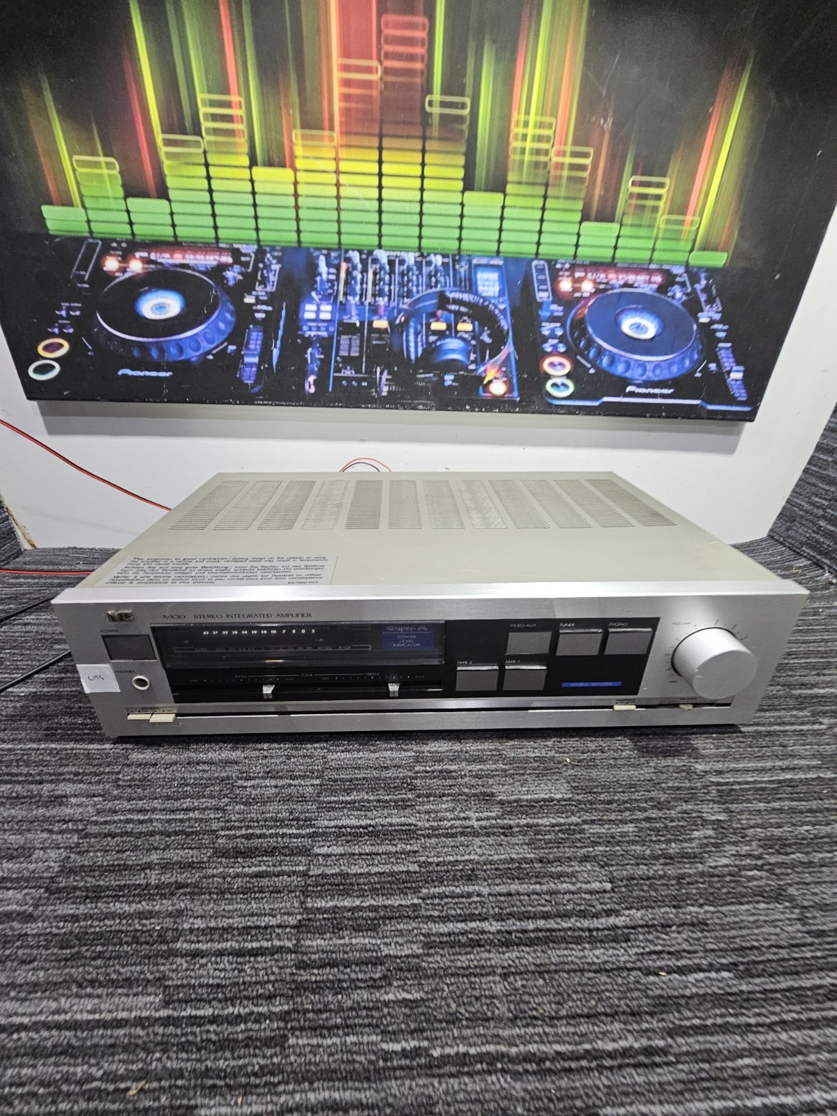 L154 JVC A-X30 Stereo Integrated Amplifier 🔥 Made In Japan 🇯🇵 Sound Great 