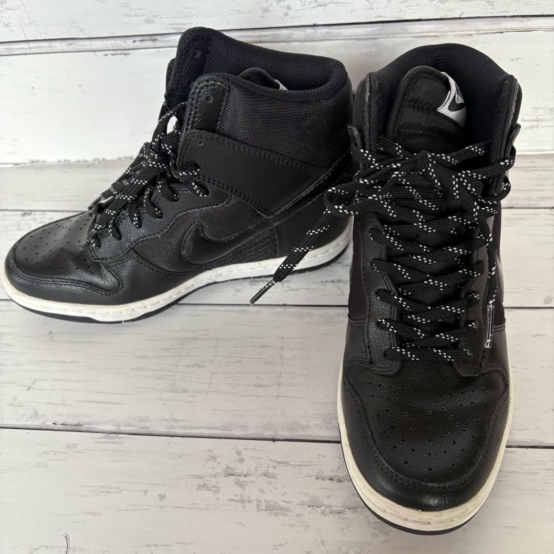 Men 5.5US Sneaker Nike Dunk Sky High Essential Black thumbnail 2