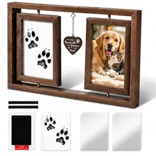 Pet Memorial Frame 360  Rotating Double Sided 4x6 Photo Frame
