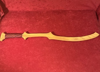 Wooden Training Khopesh Sword Hardwood Ash 31  Long Kali Escrima Arnis Silat