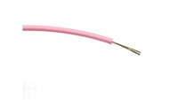 PrzewóD JednożYłOwy Linkowy, 0,2 Mm², 7/0,2 Mm, 24 Awg, Pvc, 1 Kv Ac, RóżOwy, Dł