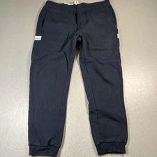 Rip Curl Pants Mens XL Navy Straight Fit Joggers Sweatpants Drawstring Cuffed