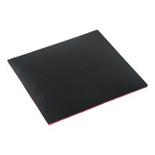 Table Tennis Sponge Cover Wear-resistance 42-45 Hardness Black/Red Flexibility