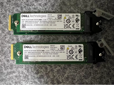 1 PCS DELL 960GB PCIE GEN3 NVME M.2 2280 SSD XN5KG PH7J6 4H05X