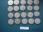 US Ben Franklin Half Dollar Roll - 20 coins as pictured - $10 Face Value Lot #23