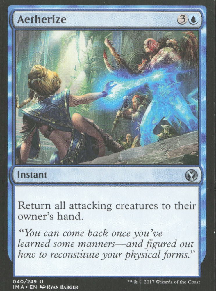 Iconic Masters #40 Aetherize