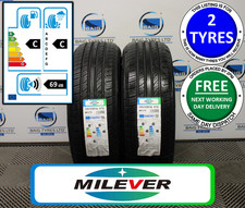 X2 195/55R16 195 55 16 87V MILEVER MP270 NEW TYRES **GREAT C/C RATED!** (PAIR)