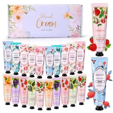 OFUN 20 Pack Hand Cream Gift Set for Women Mini 1.07 Fl Oz (Pack of 20) 