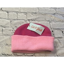 Cat And Jack Pink Girls Winter Hat Beanie OSFA NWT