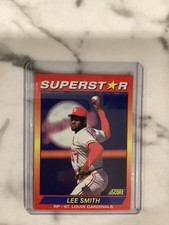 SCORE 1992 Score 100 Hottest Players Lee Smith #28 St. Louis Cardinals Card