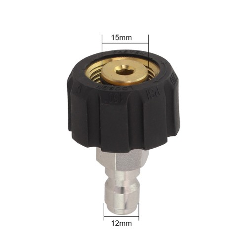 Quick Connect Schnellverbinder Schnellverbinder 1/4 3/8 Zoll schwarz Splitter - Bild 10 von 30