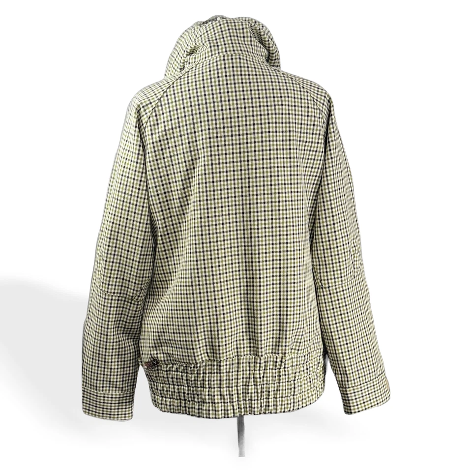 Chaqueta ROXY Mujer Verde Anorak Cuadros Pre-Amada🤍 Foto 2 de 4