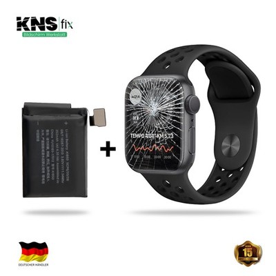 Apple Watch Series Display Reparatur 3/4/5/6/SE Display Glas + Akku Austausch