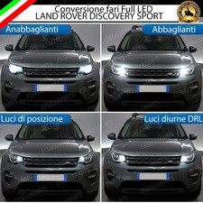 CONVERSIONE FARI FULL LED DISCOVERY SPORT 6000K XENON LED CANBUS H7 + H15 + T10