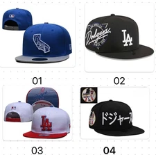 Los Angeles Dodgers  Snapback Hat Flat Brim