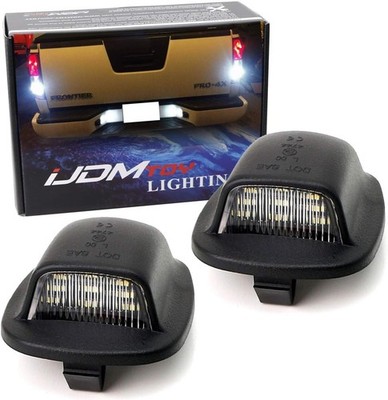 OEM-Fit 3W Full LED License Plate Light Kit Compatible with 1st Gen Xterra Front