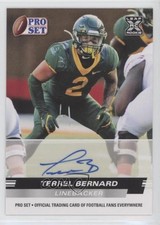 2022 Leaf Pro Set Draft Auto Terrel Bernard #PSA-TB2 Auto 00q0