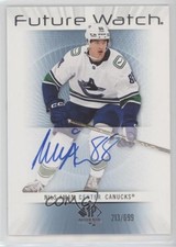 2022 SP Authentic 2012-13 Retro Future Watch /699 Nils Aman #RFWA-AM Auto 04vj