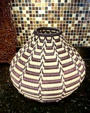 Ten Thousand Villages Handwoven Basket, 13   ...