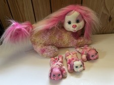 PUPPY SURPRISE BLOSSOM Mom 3 Baby Plush Tie dye