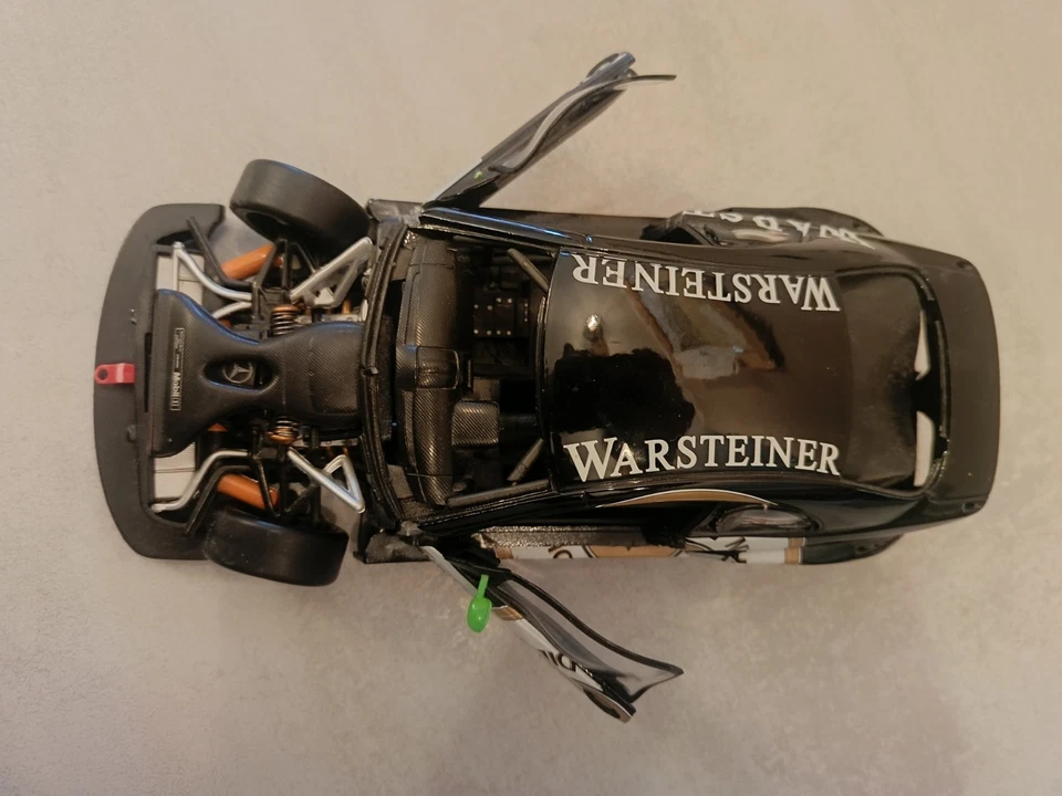 Maisto Mercedes Benz CLK WARSTEINER fassler DTM scala 1:18 - Immagine 3 di 4