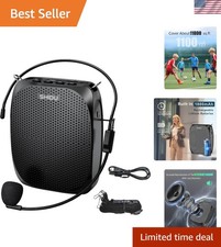 Portable 10W Voice Amplifier - Ideal for Tour Guides and Fitness Instructors
