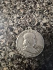 1959 Philadelphia Benjamin Franklin Liberty Bell Half Dollar, 90% Silver