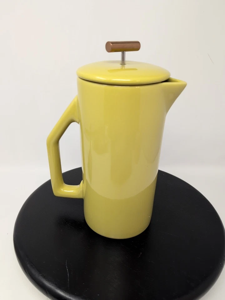 Prensa francesa de cerâmica Yield verde 850 ml - Imagem 3 de 4