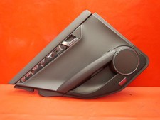 Mercedes S204 W204 C-Klasse T&uuml;rverkleidung T&uuml;rpappe Hinten links schwarz Leder/6