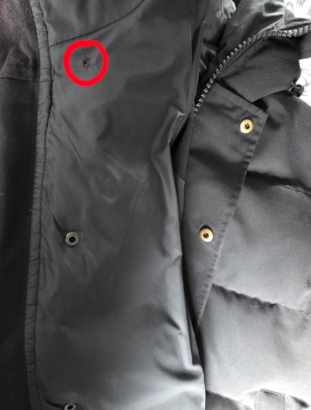 Mens Canada Goose Macmillan Parka Coat Size Small image 4