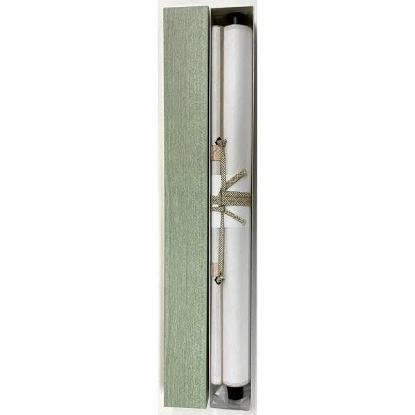 Miyamoto Musashi Kakejiku Scroll Replica "Koboku ni Mozu" w/ Box 73"x21.5" New - Image 4 of 4