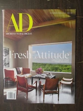 AD ARCHITECTURAL DIGEST MAGAZINE MARCH 2025 FRESH ATTITUDE COAST TO COAST NEW