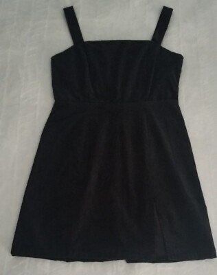 short black dress with slit Berylove Women Dark Blue Bridesmaid Dress Square Neck Chiffon Long Sleeves Sheath Long Wedding Guest Dress with Slit, Black / US6 main image 0