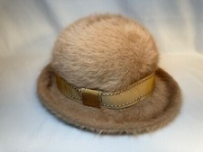 KANGOL "EMMA" FURGORA ANGORA MIX HAT CREAM KHAKI BRIM AND BOW SIZE REGULAR