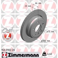 Zimmermann 2X Bremsscheibe Hinten Ø300 Mm FüR BMW 3Er Touring F31 320D 318D 4