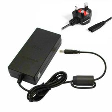 Slim Mains Power Supply Adapter for PS2 Console Slim Version With 3 Pin Plug