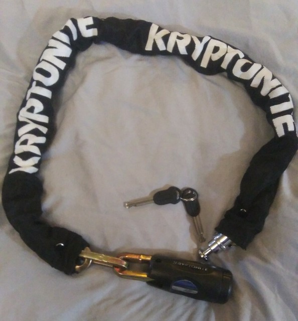 kryptonite bike lock ebay