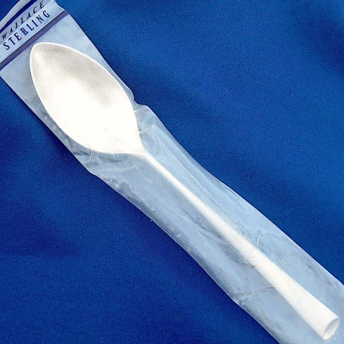 RARE • NEW • Wallace ROYAL SATIN Sterling Silver TEASPOON