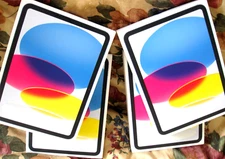 OEM "EMPTY BOX with Booklet" - (NO iPAD) Apple iPad 10th Generation 64GB - BLUE