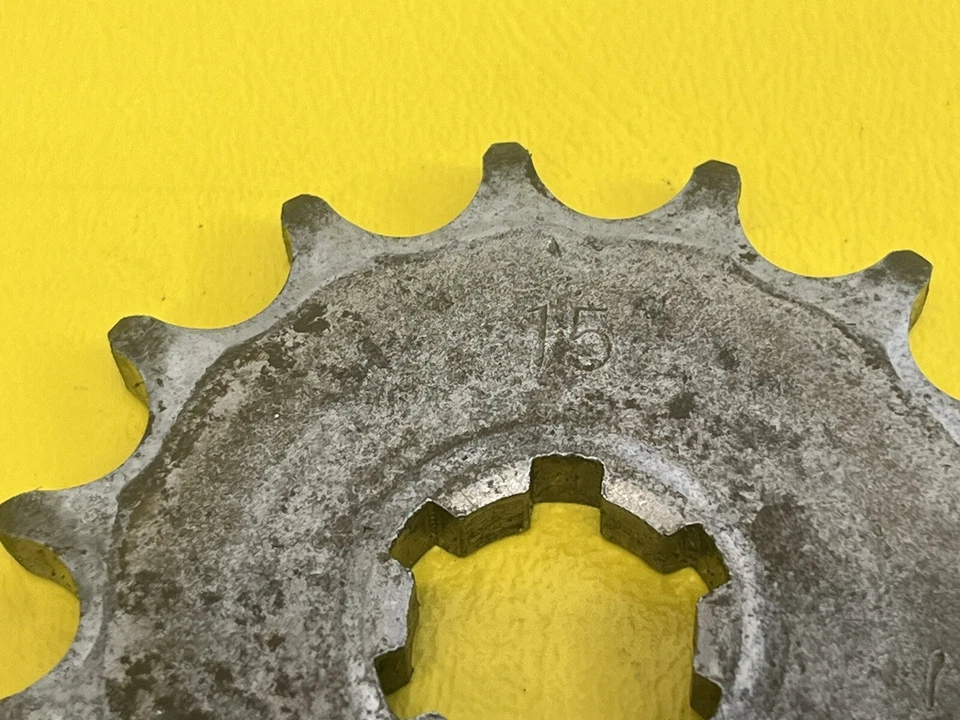 2003 Suzuki RM65 RM Kawasaki KX65 KX roda dentada 15T dente - Imagem 3 de 4