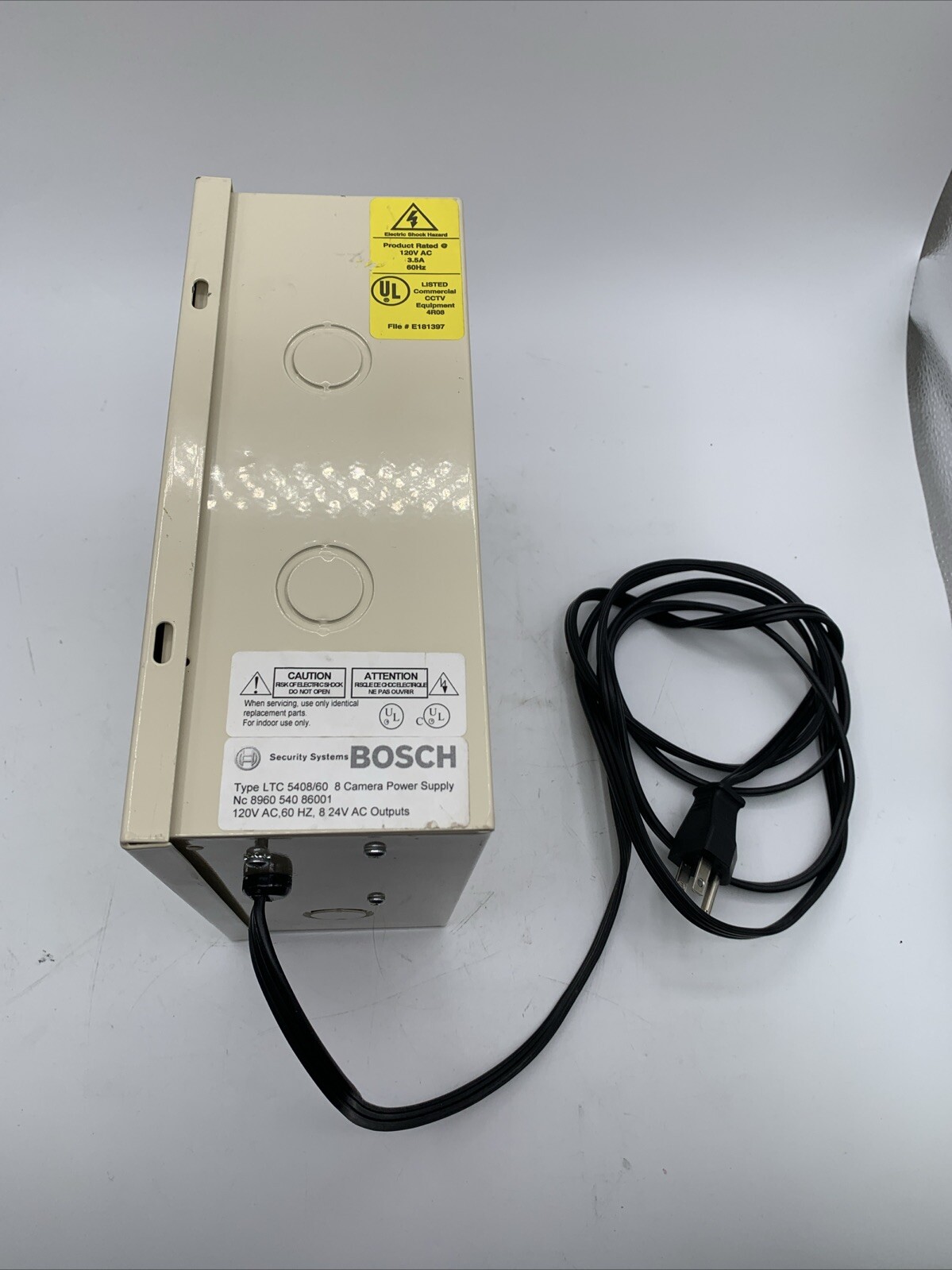 BOSCH LTC 5408/60 24V Camera Power Supply See Pics