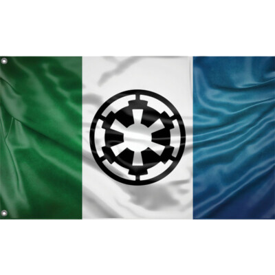 Star Wars, Endor Moon Flagge/Fahne Unikales Design 90x150 cm, Herg. in EU