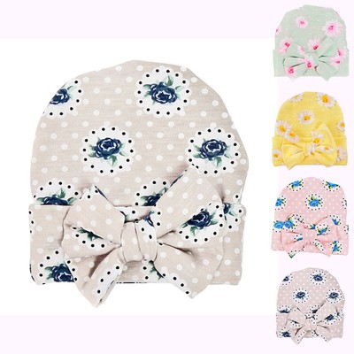 Sobriquette Parlement Accident Vasculaire Cerebral Bonnet Naissance Fille Noeud Humide Pistolet Jai Soif