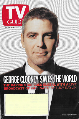 2000 TV Guide - George Clooney - Robin Givens - Kevin James -Lithgow